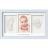 Picture of Baby Hand and Footprint Kit - Clay Handprint Keepsake Frame, Newborn Nursery Picture Frame, Personalized New Mom Gifts for Baby Shower & Registry (Mist Blue)