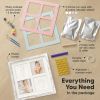 Picture of Baby Hand and Footprint Kit - Baby Footprint Kit, Clay Handprint Keepsake Frame, Nursery Picture Frame For Newborns, Personalized Gifts for Showers & Registry, Mother's Day Gifts (Vintage White)