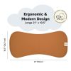 Picture of Organic Burp Cloths Baby Boy & Girl - 5-Pack Super Absorbent Cotton Burping Cloths for Babies, Soft & Plush Newborn Spit Up Rags, Infant Towels for Milk Spit Up, Unisex, Large 21" x 10" (Terracotta)