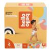 Picture of Hello Bello Premium Diapers Size 4, Honeysuckle Designs, 58ct Club Box, Hypoallergenic and Extra Absorbent