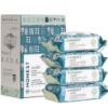 Picture of The Honest Company Clean Conscious Multi-Use Wipes | Hypoallergenic + Unscented for Sensitive Skin | Over 99% Water, Compostable, Plant Based, Baby Wipes | Balance Blues, 288 Count