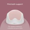 Picture of Angelcare Baby Bath Support (Pink) | Ideal for Babies Less than 6 Months Old