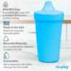 Picture of Re-Play Made in USA 10 Oz. Sippy Cups for Toddlers, Pack of 4 - Reusable Spill Proof Cups for Kids, Dishwasher/Microwave Safe - Hard Spout Sippy Cups for Toddlers 3.13" x 6.25", Preschool