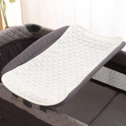 Picture of BlueSnail Washable Underpads,Waterproof,Soft, Portable and Reusable Incontinence Bed Pads for Toddler,Adults,Elderly and Pets (18" x 24" Pack of 3)(Ivory White)