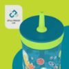 Picture of Contigo Kids’ Leighton Straw Tumbler with Spill-Proof Lid, 14 Oz., 2-Pack