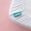 Picture of Bassinet Sheets Fit for Dream On Me Traveler/Skylar/Waves Bassinet Bedside Sleeper,100% Cotton, 2 Pack, Ultra Soft Bassinet Sheet, White and Pink
