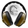 Picture of BBTKCARE Baby Headphones - Infant Ear Protection for Babies | Baby Earmuffs Noise Cancelling Headphones 3-36 Months | Baby Travel Essentials for Outdoor - Army Green