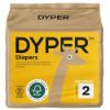 Picture of DYPER Baby Diapers Size 2 | Honest Ingredients | Cloth Alternative | Day & Overnight | Made with Plant-Based* Materials | Hypoallergenic