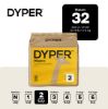 Picture of DYPER Baby Diapers Size 2 | Honest Ingredients | Cloth Alternative | Day & Overnight | Made with Plant-Based* Materials | Hypoallergenic