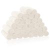 Picture of 32 Pack Baby Washcloths - Luxury Coral Fleece - Extra Absorbent and Soft Wash Clothes for Newborns, Infants and Toddlers - Suitable for Sensitive Skin and New Born - Baby Shower - Cream, 10x10 Inch