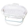 Picture of Bassinet Sheets Compatible with Fisher-Price Soothing Motions/Luminate Bassinet and Chicco LullaGo Anywhere Portable Bassinet, 2 Pack, 100% Jersey Knit Cotton Fitted Sheets, Grey Print for Baby