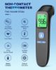Picture of ANMEATE No-Touch Forehead Thermometer for Adults, Infrared Digital Thermometer for Kids, Touchless Baby Thermometer, Accurate Reading with Large Display, Mute Mode, Memory Recall, Fever Alarm