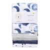 Picture of Burts Bees Baby Infant Burp Cloths, 100% Organic Cotton Extra Absorbent Soft Fabric Drool Cloths, 5-Pack Newborn Must-Have Essential Large Burping Cloths, One Size 17 x 11.75 Inches