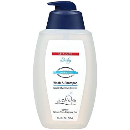 Picture of Baby Wash and Shampoo, Tear-free 2-in-1 Solution for Baby?s Sensitive Skin - 25.4 fl. oz. Pump 1 Pack