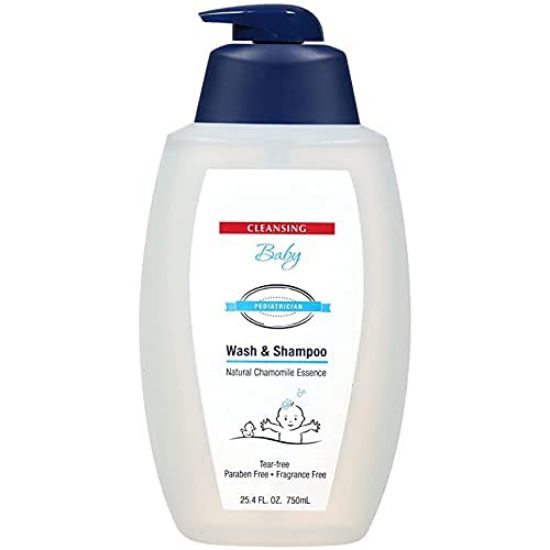 Picture of Baby Wash and Shampoo, Tear-free 2-in-1 Solution for Baby?s Sensitive Skin - 25.4 fl. oz. Pump 1 Pack