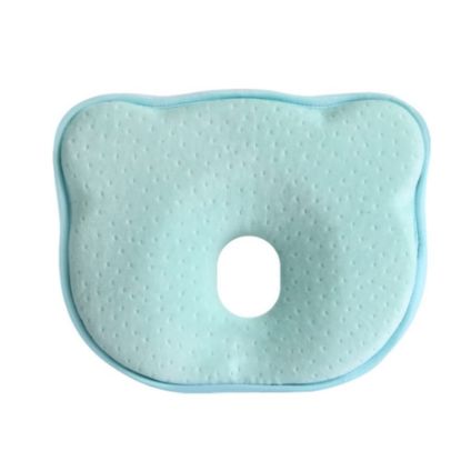 Picture of XOCOY Newborn Pillow - Baby Pillows for Sleeping, Soft Memory Foam Baby Pillow,Multifunctional Portable Infant Nursing Pillows Baby Feeding Pillows, Toddler Pillows Baby Neck Pillows (Sky Blue)