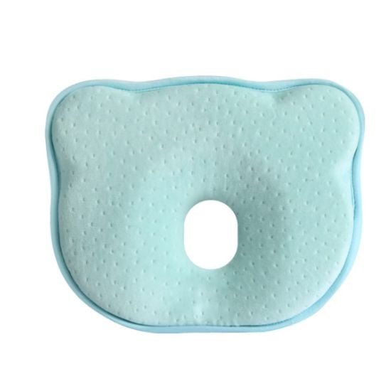 Picture of XOCOY Newborn Pillow - Baby Pillows for Sleeping, Soft Memory Foam Baby Pillow,Multifunctional Portable Infant Nursing Pillows Baby Feeding Pillows, Toddler Pillows Baby Neck Pillows (Sky Blue)