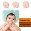 Picture of XOCOY Newborn Pillow - Baby Pillows for Sleeping, Soft Memory Foam Baby Pillow,Multifunctional Portable Infant Nursing Pillows Baby Feeding Pillows, Toddler Pillows Baby Neck Pillows (Sky Blue)