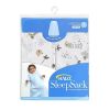 Picture of HALO SleepSack, 100% Cotton Wearable Blanket, Swaddle Transition Sleeping Bag, TOG 0.5, Weather Friends, Medium, 6-12 Months