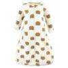 Picture of Hudson Baby Unisex Baby Cotton Wearable Sleeping Bag, Sack, Blanket, Brown Bear Long Sleeve, 3-9 Months