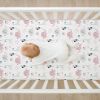 Picture of BROLEX Baby Fitted Crib Sheets: Kid Crib Sheets - Set of 2 for Toddler Standard Size Crib Mattress for Boys and Girls - Jersey Knit Crib Bed Sheets Elephant Rabbit