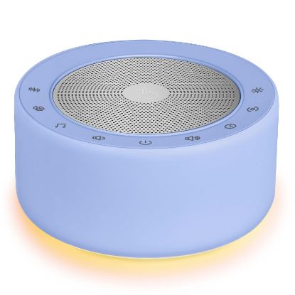 Picture of Nursery Lamp with Sound Machine, Mood Lighting, 7 Colors Night Light, 30 Soothing Sounds, White Noises for Baby, Adults. Timer, Plug in, Memory Function, Touch Control