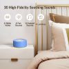 Picture of Nursery Lamp with Sound Machine, Mood Lighting, 7 Colors Night Light, 30 Soothing Sounds, White Noises for Baby, Adults. Timer, Plug in, Memory Function, Touch Control