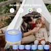 Picture of Nursery Lamp with Sound Machine, Mood Lighting, 7 Colors Night Light, 30 Soothing Sounds, White Noises for Baby, Adults. Timer, Plug in, Memory Function, Touch Control