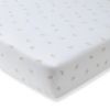 Picture of Burt's Bees Baby Essential Organic Cotton Fitted Crib Sheet, Breathable for Boy Girl Standard Crib & Toddler Mattresses