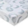 Picture of Burt's Bees Baby Essential Organic Cotton Fitted Crib Sheet, Breathable for Boy Girl Standard Crib & Toddler Mattresses