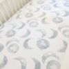 Picture of Burt's Bees Baby Essential Organic Cotton Fitted Crib Sheet, Breathable for Boy Girl Standard Crib & Toddler Mattresses