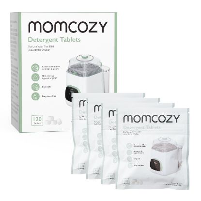 Picture of Momcozy Official Washing Block for Momcozy KleanPal Pro Baby Bottle Washer, 120 Detergent Tablets