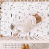 Picture of BROLEX Baby Fitted Crib Sheets: Kid Crib Sheets - Set of 2 for Toddler Standard Size Crib Mattress for Boys and Girls - Jersey Knit Crib Bed Sheets Starsmoon Balloon