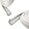 Picture of Roving Cove HeftyFit Edge Protector for Baby Proofing (12ft Large Edge Only), Heavy-Duty Soft Furniture Edge Bumper Guards, Desk Edge Cushion, Wall Corner Covers, 3M Adhesive, Oyster White (Off White)