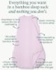 Picture of PurComfy Supersoft Sleep Sack 0.5 TOG, Premium Bamboo Viscose Baby Sleeping Bag, Lightweight Sleep Sack 6-15 Months (Lilac)