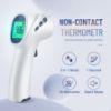 Picture of Touchless Thermometer for Adults, Digital Infrared Thermometer Gun with Fever Alarm, Forehead and Object 2 in 1 Mode, Fast Accurate Results (Gray)