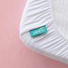 Picture of Bassinet Sheets Fit for Baby Delight and Koolerthings (3 in 1) Baby Bassinet,100% Cotton, 2 Pack, Ultra Soft Bassinet Sheet, White and Pink