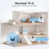 Picture of OOSSXX (HD 1080P Resolution) 2-Way Audio Indoor Security Camera Video Baby Monitor and Pet Monitor PTZ Nanny Cam Smart Wireless Cameras Home Video Surveillance