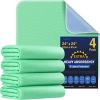 Picture of 4 Pack 24” x 24” Extra Heavy Absorbency Washable Underpads, Waterproof Nursing Pads Incontinence Bed Pads, Reusable Washable Pee Pads for Dogs, Diaper Changing & Adults, Washable Puppy Pads