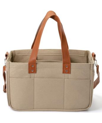 Picture of Mr. Pen- Baby Diaper Caddy Organizer, Leather Strap, Baby Organizer, Car Diaper Caddy, Baby Caddy Organizer, Portable Diaper Caddy, Diaper Organizer for Changing Table, Baby Organizer for Nursery