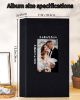 Picture of Artfeel Photo Album 4x6 with 300 Pockets,Slip-in Picture Albums,Linen Cover Memory Book with Front Window,White Page Vertical Photo Book for Wedding,Family,Anniversare,Baby,Vacation