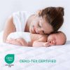 Picture of Yoofoss Waterproof Pack and Play Mattress Protector 2 Pack, Quilted Pack and Play Mattress Pad Cover Ultra Soft and Breathable, Playpen/Playard Mattress Sheet for Standard Pack n Play Size 39''x27''