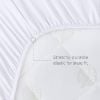 Picture of Waterproof Bassinet Mattress Pad Cover Compatible with SNOO Smart Sleeper and Simmons Kids by The Bed Twin City Sleeper Bassinet, 2 Pack, Ultra Soft Viscose Made from Bamboo Terry Surface