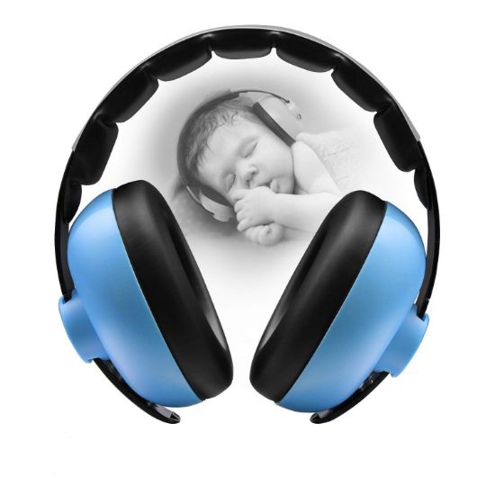 Picture of BBTKCARE Baby Ear Protection Noise Cancelling Headphones for Babies for 3 Months to 3 Years (Blue)