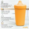 Picture of Re-Play Made in USA 10 Oz. Sippy Cups for Toddlers, Pack of 4 - Reusable Spill Proof Cups for Kids, Dishwasher/Microwave Safe - Hard Spout Sippy Cups for Toddlers 3.13" x 6.25", Mardi Gras