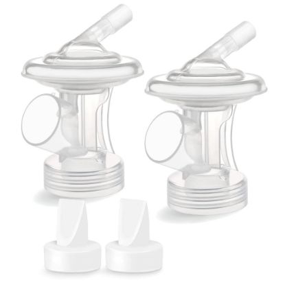 Picture of Maymom Connector Valve Compatible with Medela Pump in Style MaxFlow, Freestyle Flex, Swing Maxi, Sonata, Freestyle Breastpumps Not Original Medela Pump Parts Replace Medela PersonalFit Flex Connector