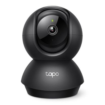 Picture of Tapo TP-Link 2K Pan/Tilt Indoor Security Camera for Baby Monitor, Pet Camera | Motion Detection & Tracking | 2-Way Audio | Cloud & SD Card Storage | Works w/Alexa & Google Home | Black C211