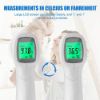 Picture of No Contact Infrared Forehead Thermometer,Temperature Gun with LCD Display Fever Alarm, Digital Touchless Thermometers 2 in 1 Dual Mode, No Touch Infrared Forehead Thermometer for Adults and Kids