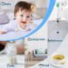 Picture of No Contact Infrared Forehead Thermometer,Temperature Gun with LCD Display Fever Alarm, Digital Touchless Thermometers 2 in 1 Dual Mode, No Touch Infrared Forehead Thermometer for Adults and Kids