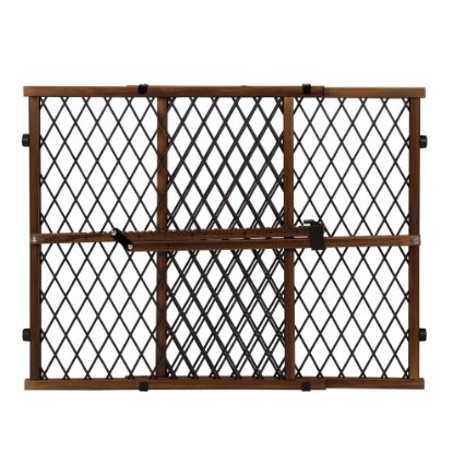 Picture of Evenflo Position & Lock Baby Gate, Pressure-Mounted, Farmhouse Collection